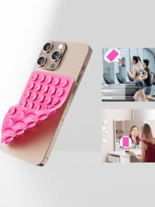 Dudukan Ponsel Multifungsi dengan Desain Cangkir Hisap Silikon, Daya Rekat Kuat, Cocok untuk Berbagai Skenario. Efektif Mencegah Ponsel Jatuh dan Guncangan Video, Nyaman untuk Selfie, Kompatibel dengan Berbagai Model Ponsel. - MultiWarna - View 6