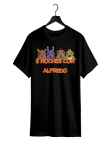 5 Noches Con Alfredo Tee For Every Sport Enthusiast – Unisex - 黑色 - 查看 1