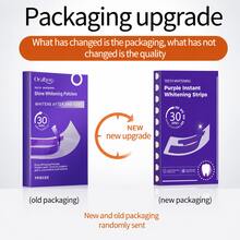1 Box Dual-Effect Purple Teeth Whitening Strips - Teeth Whitening Gel Professional Teeth Whitening Strips, Teeth Care, Instant Teeth Cleaning Strips, Helps Remove Stains Caused By Coffee, Red Wine And Soda, Daily Oral Care, Travel And Home Use - Various Styles - View 8
