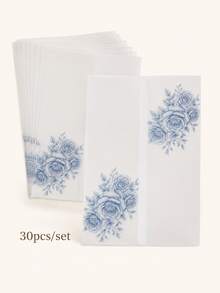 30 Pre-Folded Vellum Envelopes, Suitable For 5x7 Inch Invitations - Translucent Vellum 5x7 - Can Be Used As Envelope Liners - Suitable For Wedding, Birthday And Baby Shower Invitations - Translucent - View 9