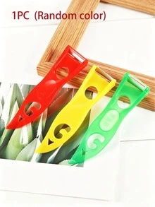 1pc/2pcs Fruit Peeler, Fruit & Vegetable Slicer, Fruit Corer - Essential Kitchen Tool. Reusable; Suitable For Parties And Picnics. Suitable For Kitchen And Home Use; Easy To Clean; Essential Home Accessory. - Multicolor - View 9