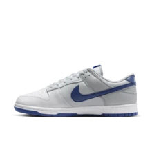 Nike Dunk Retro Lace-Up Comfortable Low-Top Sneakers Men's - White - View 5