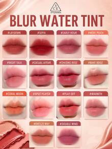 3CE Water Tint #CORAL MOON 4.6g, Soft-Focus Matte Finish, Non-Sticky, Instant Film-Forming For Long-Lasting Color, Daily Essential - #CORAL MOON - View 4