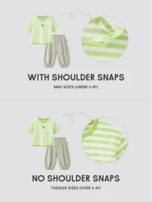 mini bala 2026 女孩夏季快乾短袖上衣 + 短褲套裝，透氣舒適，適合戶外運動 - 白綠色調 - 查看 9