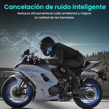 Y12 Bluetooth Motorcycle Helmet Intercom System Integrated Headset With Microphone Black - Y12 - View 10