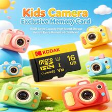 Kodak 16GB Micro SD 記憶卡 32GB 儲存卡 Class10 MicroSD C10 U1 高速 TF 卡 適用於兒童相機 - 查看 3
