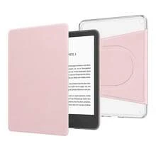 Protective Case For Kindle Paperwhite 12th Generation (2024 Model) 7-Inch E-Reader, Magnetic Acrylic Shell, Auto Wake/Sleep Function, 360° Rotation, Detachable - Multicolor - View 7