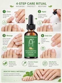 TRSTAY Nail Moisturizing Essence, Mild And Non Irritating, Alcohol Free And Essence Free - 彩色 - 查看 8