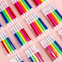 Multi-Color Fine Tip Watercolor Pens, Large Capacity Smooth Ink Flow Coloring Pens, Art Drawing And Painting Pen Set - Multiple Models - View 7