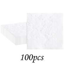 20/40/100pcs Cloud Cocktail Napkins, Embossed White Disposable Decorative Beverage Napkins For Baby Shower, Birthday Party, Table Decor, Wedding And Bridal Shower - View 8