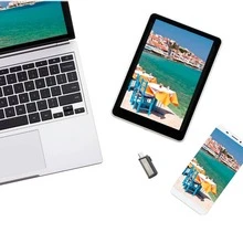SANDISK Memoria USB 2 en 1 con USB Tipo-C y Tipo-A, USB 3.1 para Teléfonos/Portátiles - Ver 5