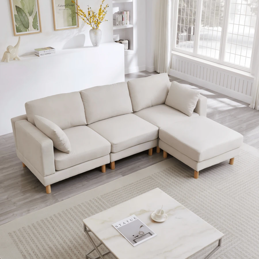 Sofas & Couches - Beige - View 1