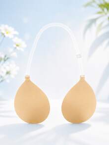 1 Piece Of Adhesive Vest Bra - Invisible Silicone Push Up, Lifting Bra, Suitable For Weddings, Parties, And Backless Tops - Color - View 8