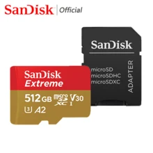Tarjeta SD SANDISK, Tarjeta de Memoria U3 4K V30 A2 Para Drones/Cámara de Acción/Tabletas - Ver 16
