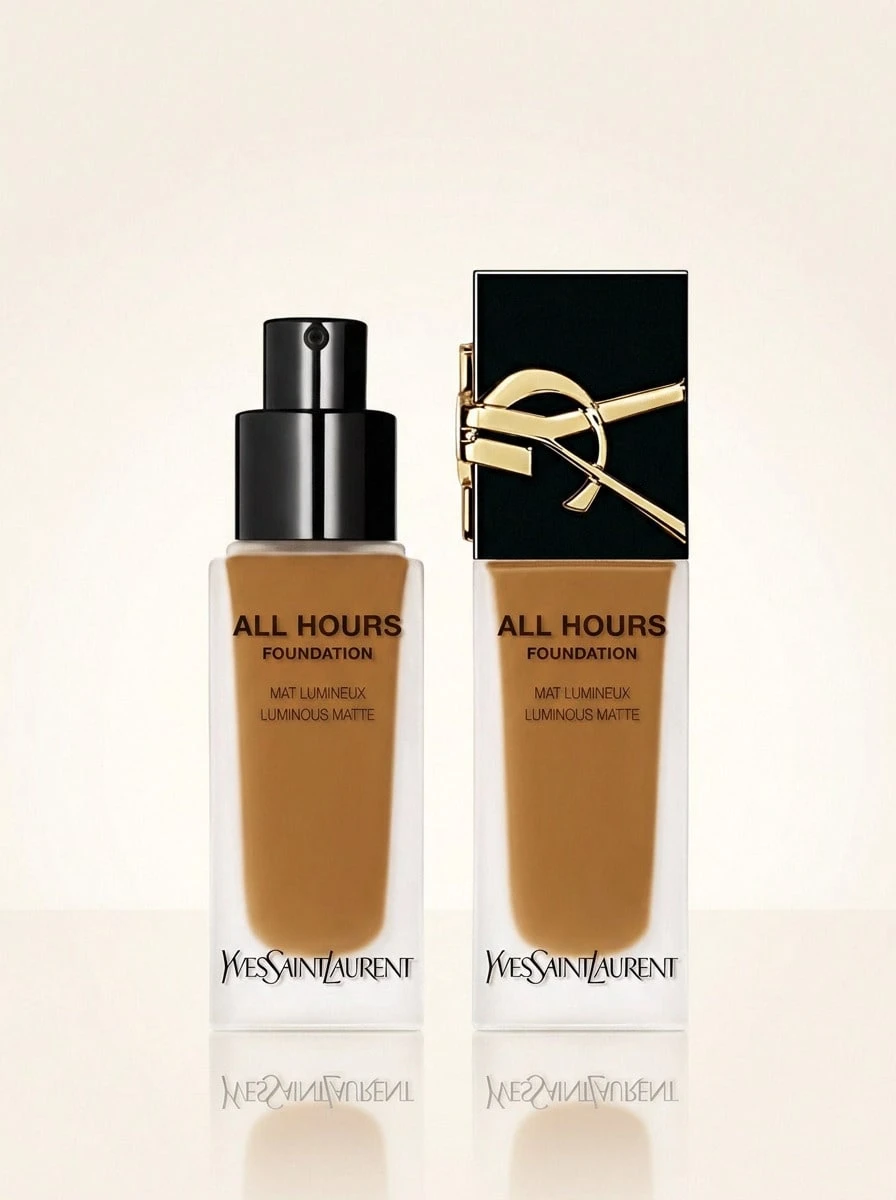 Yves Saint Laurent All Hours Foundation DW4 25 Ml – Foundation, Luminous Matte, For Women, DW4, Hyaluronic Acid, Suitable For Daily Wear - 彩色 - 查看 1