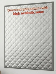 No-Drill Self-Adhesive Sun-Blocking Curtains For Bedroom And Balcony, Heat-Insulating Light-Blocking Window Blinds - Grey-edged Silver Cotton, Whole Piece - View 1