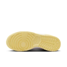 Nike Dunk Low N LACE Sepatu Sneakers Low-Top Nyaman untuk Wanita Warna Putih dan Kuning - Putih dan kuning - View 9