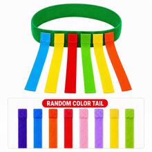 Tail Tag Game Belt, Belt With 6 Detachable Tails, Random Color, Hook And Loop Running Chase Activity Equipment, Back To School Gift, Suitable For Sports Day, Backyard Lawn, Carnival Party, Camping Picnic, Team Building, Outdoor Games, Adult Group Competition - One Size Fits All - View 14