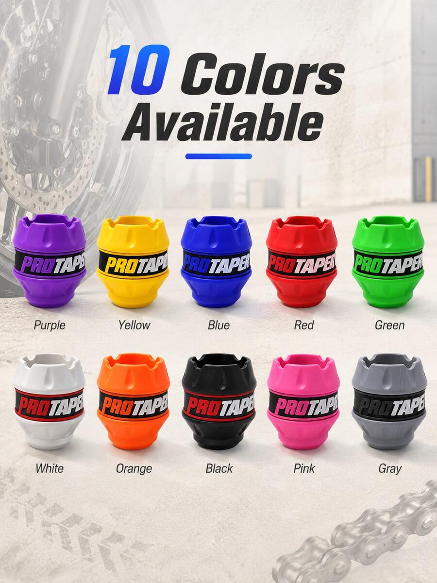 Motorcycle Front Fork Cover, Front Fork End Protector, Front Axle Cap, Front Fork Cup Slider, Anti-Collision Protection Pad, Anti-Scratch Anti-Dust Cover, Shock-Absorbing Buffer Guard, Universal Street Bike Scooter Motorcycle, Soft Protective Decorative Accessories