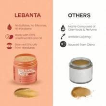 Lebanta Raw Batana Oil - 100% Pure, Organic 4oz Batana From Honduras For Thick And Strong Natural Hair - Dr. Sebi Unrefined Cold Pressed Cosmetic Scalp Mask Gifts For Women (1 Pack) - default - 查看 4