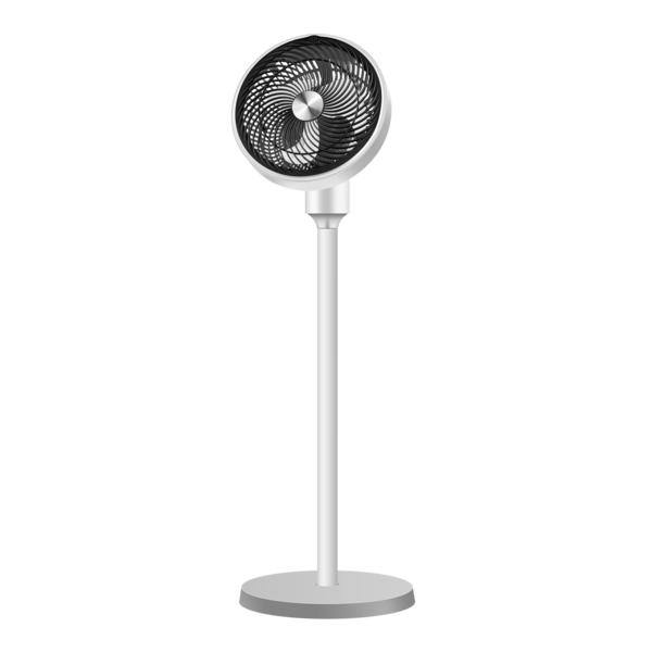 Avant Ventilateur sur pied Vencejo blanc/noir 45W 3 vitesses 32/105x34,5x34,5 cm avec TÉLÉCOMMANDE incluse et MINUTERIE base ronde fixe et rotatif Première qualité garantie