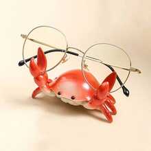 Fashionable Space-Saving Crab-Shaped Desktop Organizer, Multifunctional Phone Stand, Pen Holder, Glasses Rack, Jewelry Tray, Cute Office Decor Home Desktop Accessory - Multiple Styles - View 5