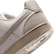 Nike Court Vision Lo Suede 舒適百搭 板鞋 男款 白灰 - 白灰 - 查看 11
