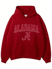 Vintage Sport Teams Collection Unisex Crewneck Black Hoodie, Graphic Team Collection Hoodie, Gift For Fans-New Arrivals For Autumn/Winter: Unisex-L91 - 紅色4 - 查看 10
