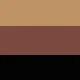 Black, Brown, Khaki