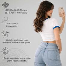 Blusa Feminina Baby Tee Camiseta Babylook Algodão Premium K-Pop Moda Coreana Bangtan  World Tour - Preto/Vermelho-ARIRANG - Visão 5
