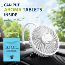 2件裝新款USB迷你便攜靜音手持風扇，可折疊，360°可調角度，適用於辦公室、宿舍、海灘、戶外，快速冷卻，車用風扇，夏季冷卻禮物，伴娘禮物，中性時尚配件，母親節禮物，派對禮物，夏季必需品，旅行便攜風扇，畢業禮物的理想選擇 - 白色 - 查看 6