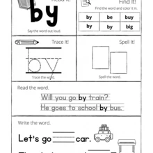 Buku Aktivitas Membaca Kata-Kata Dasar dan Kalimat untuk Anak-Anak, Buku Kerja Kosakata Prasekolah, Menjiplak Kata, Mengeja, Membangun Kalimat, Pemahaman Membaca, Latihan Menulis, Pembelajaran Bahasa Inggris Awal untuk Homeschooling, Taman Kanak-kanak, dan Kelas. - Buku anak-anak - View 5