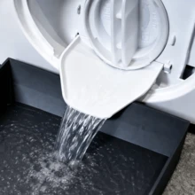 1pc Creative Pattern Heavy Duty Washing Machine Drain Tray, Multi-Functional Washing Machine Drain Accessory, Washing Machine Outlet Cleaning Storage Organizer, Plastic Material, Can Be Used For Washing Machine Outlet Water Storage, Effectively Prevent Laundry Room Floor Overflow, Can Be Used For Bathroom Water Storage, Souvenir For Cleaning And Storage Enthusiasts, Halloween, Christmas, Graduation Season, The Best Drain Tray Gift,Bedroom Room Decor,Back To School - Multicolor - View 9