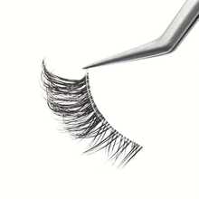 7 Pairs Half-Length False Eyelashes, Reusable Natural Fluffy Lash Extensions, Faux Mink Soft Strip Lashes, For Daily Eye Makeup & Office Wear - View 6
