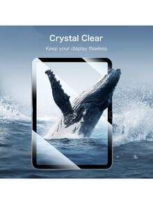 3-Pack Screen Protector For IPad 10th Generation 10.9-Inch (2022 Model), Supports Face ID And Apple Pencil, Ultra-Hard Tempered Glass, Scratch-Resistant, Bubble-Free, High-Definition Transparent, Explosion-Proof, Anti-Fingerprint, Compatible With Apple Mini/Air/Pro Tablets, Waterproof, Shockproof, Drop-Resistant, Full Coverage - 3PCS - View 3