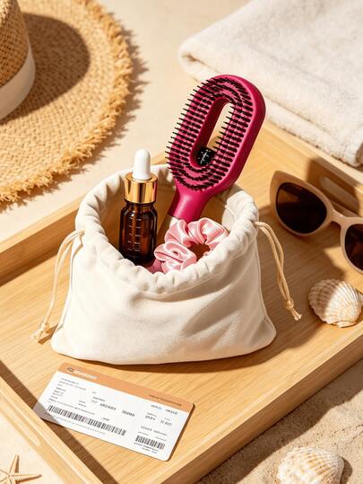 Set Sisir Rambut Semprot Air Portabel 2-in-1, Dirancang untuk Wanita dan Anak Perempuan, Tangki Air 50ml Terintegrasi, Memudahkan Rambut Kusut, Dapat Digunakan Kering dan Basah, Anti-Frizz, Cocok untuk Rambut Keriting dan Tebal, Dilengkapi dengan Kantong Perjalanan, Ikat Rambut Satin, dan Botol Dispenser Minyak Esensial, Ideal untuk Penataan Rambut Sehari-hari di Salon atau di Luar Ruangan