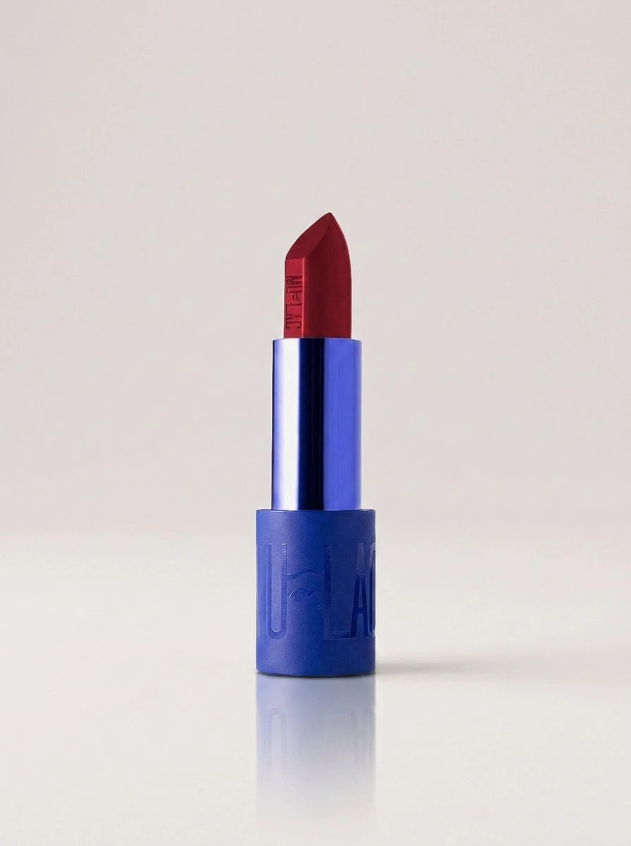 MULAC Creamlastic Creamy Lipstick Luxlush 4 G – Lipstick, Creamy Texture, For Women, Deep Red, Suitable For Daily Makeup - Luxlush - 查看 1