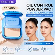 SKINTIFIC 全遮瑕控油霧面無瑕粉餅彩妝 - 02 IVORY - 查看 2
