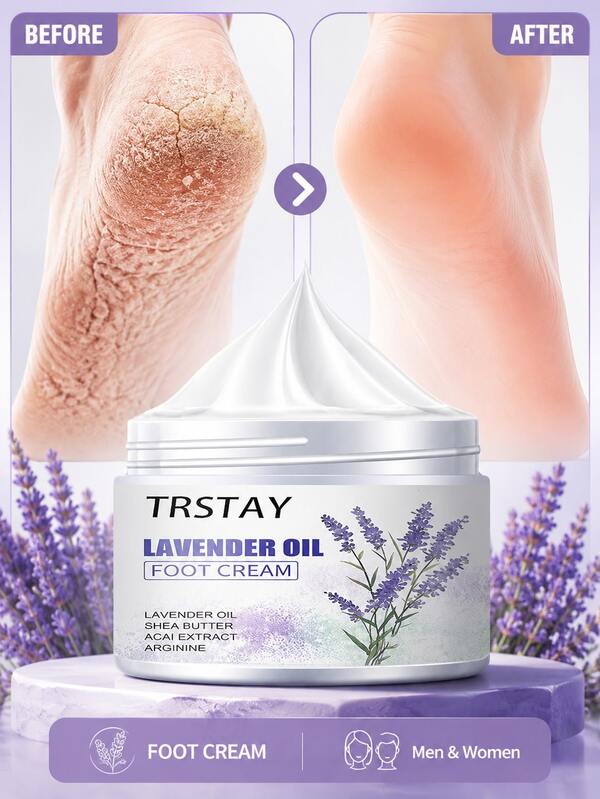 TRSTAY Foot Lotion Hydrating Gentle Care Alcohol Free Mild And Non Irritating Suitable For Daily Foot Care