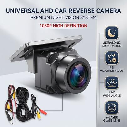 1080P HD Car Backup Rear View Reverse Camera