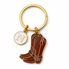 Personalized Cowgirl Keychain Gift Gifts For Mother, Father, Graduation, And Teacher - Brown - View 3