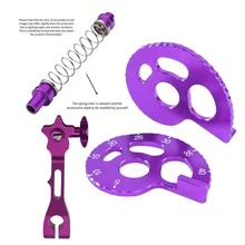 Bộ nâng cấp hiệu suất khung xe mô tô chuyên nghiệp: Cần lắc phanh sau hợp kim nhôm CNC, khối điều chỉnh xích truyền động sau & bộ lò xo hồi vị – Phụ tùng độ phổ biến cho CRF, Kawasaki, Suzuki, Pulsar & Cafe Racers - A - Xem 13