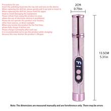 GANLAIX 電動指甲研磨機，可充電式美甲指甲鑽，指甲研磨機套裝，多功能指甲鑽，USB可充電 - 厚指甲研磨機，180mAh 鋰電池長效使用，專業多速電動指甲锉，指甲拋光護理造型工具，美甲研磨工具，指甲燈 & 研磨機二合一，送給女性的絕佳禮物，價格合理的高品質產品 - 彩色 - 查看 5