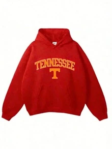 Vintage Sport Teams Collection Unisex Crewneck Black Hoodie, Graphic Team Collection Hoodie, Gift For Fans-New Arrivals For Autumn/Winter: Unisex-L91 - 紅色2 - 查看 13