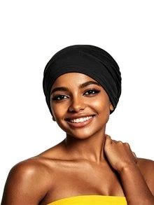YPGVUO 7Pcs Ruched Stretch Hijab Inner Cap Set, Soft Elastic Undercap For Daily Prayer & Hair Cover, Birthday Holiday Gift For Women - Multicolor - View 9