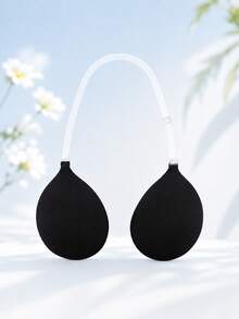 1 Piece Of Adhesive Vest Bra - Invisible Silicone Push Up, Lifting Bra, Suitable For Weddings, Parties, And Backless Tops - Black - View 9