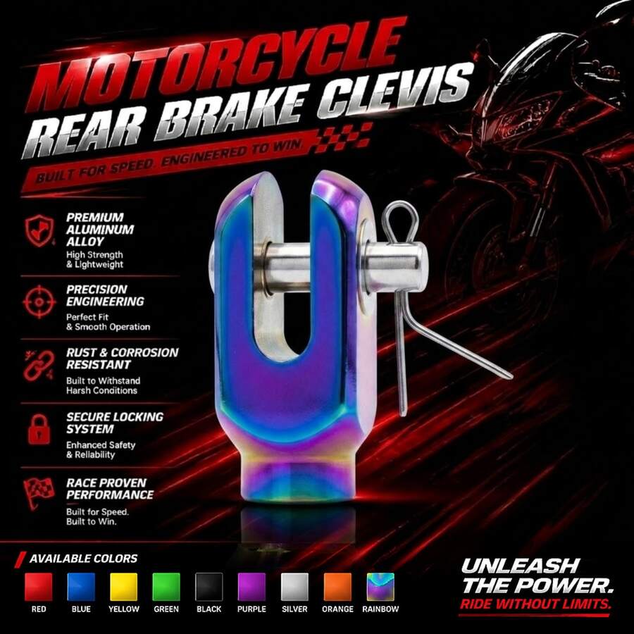 Universal Motorcycle CNC Rear Brake Pin | Aluminum Alloy Rear Hydraulic Foot Brake Head Assembly | Rust-Proof Brake Screw Accessories Suitable For CRF150R CRF250R CRF250X CRF450R CR125 CR250 - A - View 1