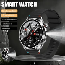 ERUN Smartwatch ini memiliki layar definisi tinggi 1,5 inci, mendukung panggilan nirkabel (menjawab dan melakukan panggilan), lampu LED bawaan, dan berbagai mode olahraga, menjadikannya hadiah ideal untuk teman dan keluarga. - View 14