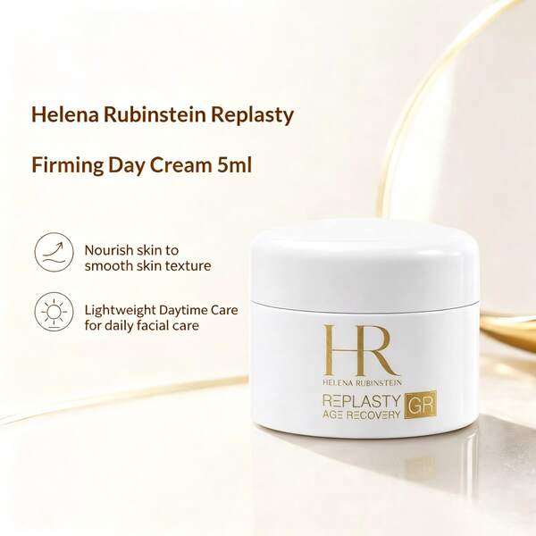 HR Helena Rubinstein White Bandage Cream 5ml Ukuran Percobaan Krim Siang - Merevitalisasi, Menenangkan, Mengencangkan, Mengangkat, dan Mengurangi Garis-Garis Halus