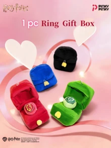 Harry Potter 1pc Ring Blind Box - Academy Style, Random Design. Perfect For Birthday, Christmas And Halloween Gifts. - Multicolor - View 1